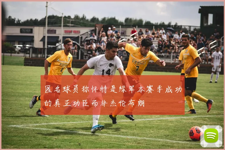 匿名球员称怀特是绿军本赛季成功的真正功臣而非杰伦布朗